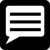 Comment icon image for element design of chat and communication symbol vector