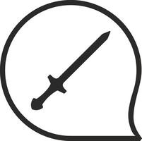 Comment icon image for element design of chat and communication symbol vector