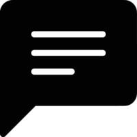 Comment icon image for element design of chat and communication symbol vector