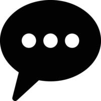 comentario icono símbolo imagen para elemento diseño charla y comunicación vector