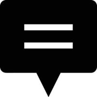 Comment icon image for element design of chat and communication symbol vector