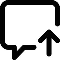 Comment icon image for element design of chat and communication symbol vector