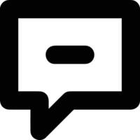 Comment icon image for element design of chat and communication symbol vector