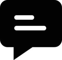 Comment icon image for element design of chat and communication symbol vector