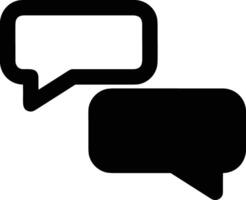 Comment icon image for element design of chat and communication symbol vector