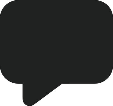 Comment icon symbol image for element design chat and communication vector