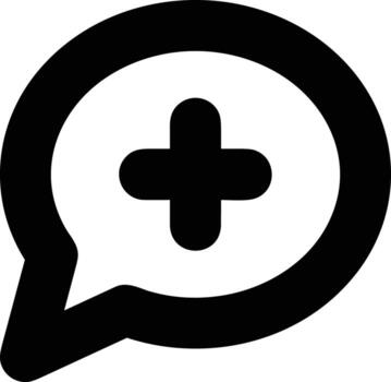 comentario icono imagen para elemento diseño de charla y comunicación símbolo vector