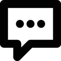 Comment icon image for element design of chat and communication symbol vector