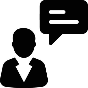 Comment icon symbol image for element design chat and communication vector