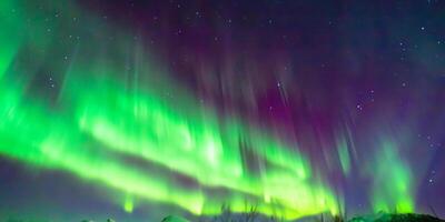 del Norte luces Aurora borealis antecedentes foto