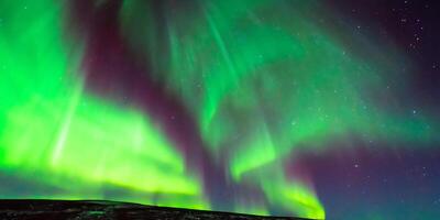 del Norte luces Aurora borealis antecedentes foto