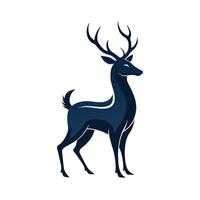 A black and white deer showcasing its antlers in a minimalist style, A sleek and modern design featuring a car silhouette in a minimalist style vector