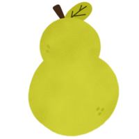 a pear on a transparent background png