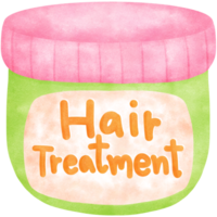 Hair green treatment png