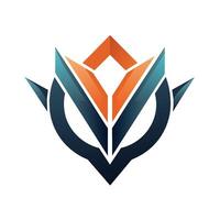 A sleek and sophisticated logo design for a modern company with a stylized approach, A sophisticated logo that communicates the depth and precision of strategic consulting vector