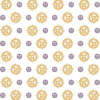 Compass glorious trendy multicolor repeating pattern illustration background design vector