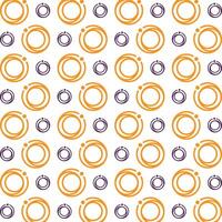 Circle glorious trendy multicolor repeating pattern illustration background design vector