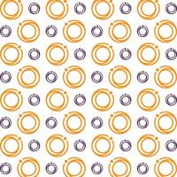 Circle glorious trendy multicolor repeating pattern illustration background design vector