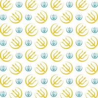 Trident especial trendy multicolor repeating pattern illustration background design vector