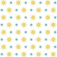 Sun camera weird trendy multicolor repeating pattern illustration background design vector