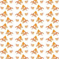 Star cart weird trendy multicolor repeating pattern illustration background design vector