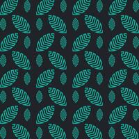 Nature leaf famous trendy multicolor repeating pattern illustration design vector