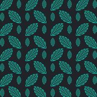 Nature leaf famous trendy multicolor repeating pattern illustration design vector