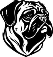 Pug - High Quality Logo - illustration ideal for T-shirt graphic vector