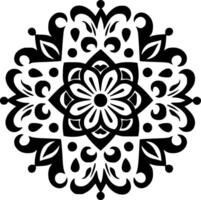 Mandala - High Quality Logo - illustration ideal for T-shirt graphic vector