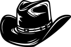 vaquero sombrero - alto calidad logo - ilustración ideal para camiseta gráfico vector