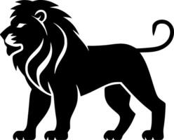 Lion - Minimalist and Flat Logo - illustration vector