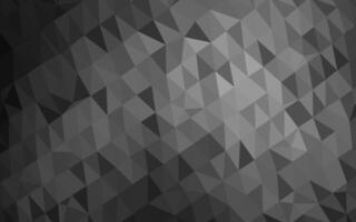 Dark Silver, Gray blurry triangle template. vector