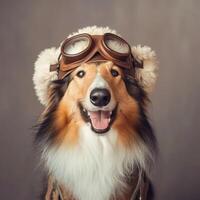 Adventure Pup.The Aviator Dog photo