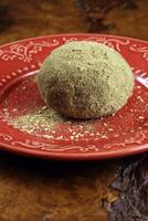 Chanclish, Arabic cheese with pepper photo