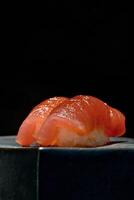 Sashimi, classic Japanese fish snack photo