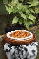 pastiera napoletana, italiano dulce pastel foto