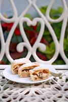Apple strudel, classic in Italian version photo