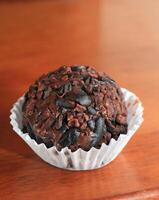 brigadeiro made with cocoa bean to bar in Belem do Para photo