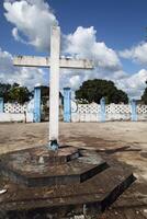 Christian cemetery in Baiao, a city in the interior of Para photo