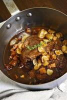 step-by-step guide to the classic French dish, Coq au Vin photo