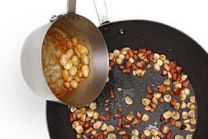 step-by-step guide to the classic French dish, Coq au Vin photo