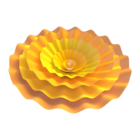 3D Paper Flower - Crafting Nature's Beauty in Three Dimensions png