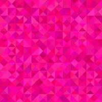 Geometric triangle tiled mosaic pattern background - illustration vector