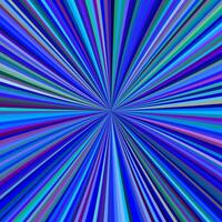 Blue ray burst background vector