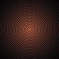 Halftone abstract geometrical round square pattern background vector