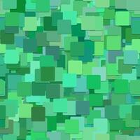 Green seamless square pattern background vector