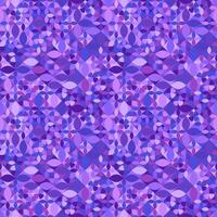 Colorful seamless random curved shape pattern background vector