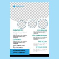 Healthcare Flyer Design vector