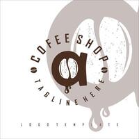 COFFEE SHOP LOGO TEMPLATE, READY FORMAT EPS 10.eps vector