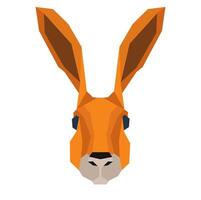 animales hecho desde geométrico formas vector